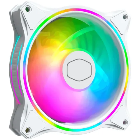 فن کیس کولر مستر MASTERFAN MF120 HALO WHITE ARGB - تصویر ۲