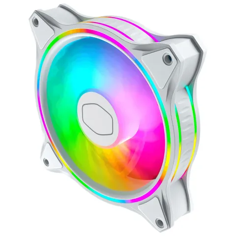 فن کیس کولر مستر MASTERFAN MF120 HALO WHITE ARGB - تصویر ۳