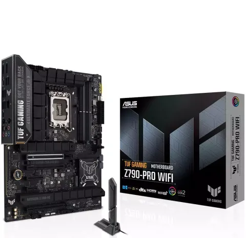 مادربرد ایسوس TUF GAMING Z790-PRO WIFI (فروش به‌صورت باندل CPU) - تصویر ۲