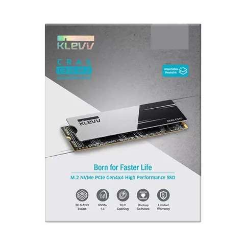 اس اس دی اینترنال M.2 NVMe Heatsink کلو مدل CRAS C910 ظرفیت 500 گیگابایت - تصویر ۲