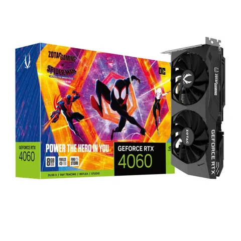 کارت گرافیک زوتاک GeForce RTX 4060 8GB OC Spider-Man - تصویر ۲