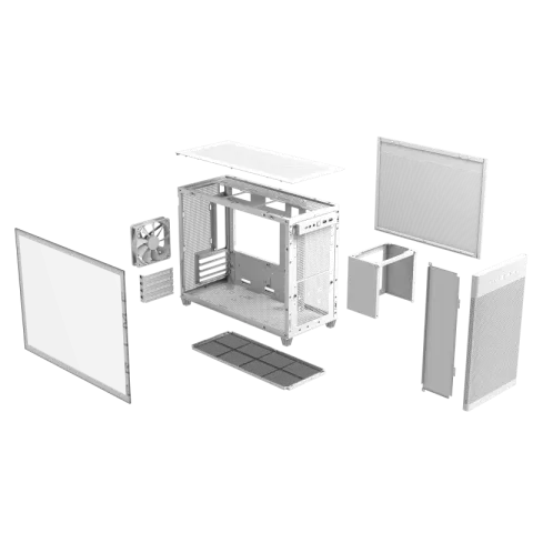 کیس ایسوس Prime AP201 White - تصویر ۵