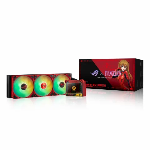 خنک کننده مایع پردازنده ایسوس ASUS ROG RYUJIN III 360 ARGB EVA-02 EDITION - تصویر ۲