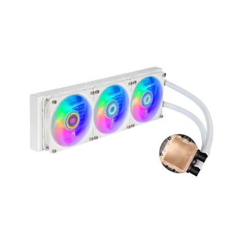 خنک کننده مایع پردازنده کولر مستر MASTERLIQUID PL360 FLUX WHITE EDITION - تصویر ۲