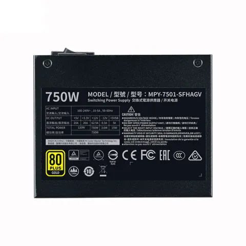پاور 750 وات کولر مستر V750 SFX GOLD V2 ATX 3.0 - تصویر ۵