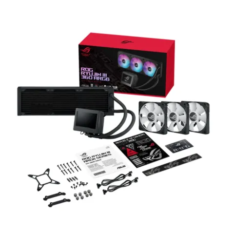 خنک کننده مایع پردازنده ایسوس ROG RYUJIN III 360 ARGB - تصویر ۲