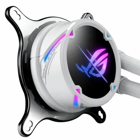 خنک کننده مایع پردازنده ایسوس ROG STRIX LC II 360 ARGB WHITE EDITION - تصویر ۴