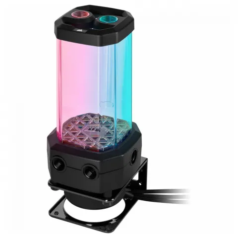 کیت خنک کننده مایع پردازنده کورسیر HYDRO X SERIES iCUE XH305i RGB PRO Black - تصویر ۶