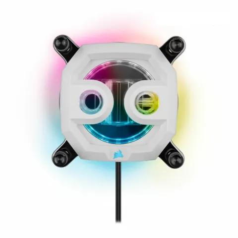 کیت خنک کننده مایع پردازنده کورسیر HYDRO X SERIES iCUE XH305i RGB PRO White - تصویر ۴