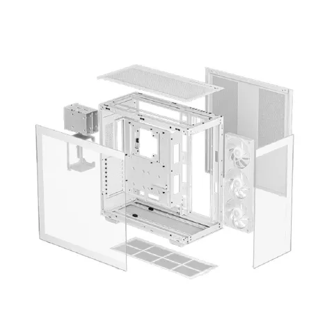 کیس دیپ کول CH780 WHITE - تصویر ۵