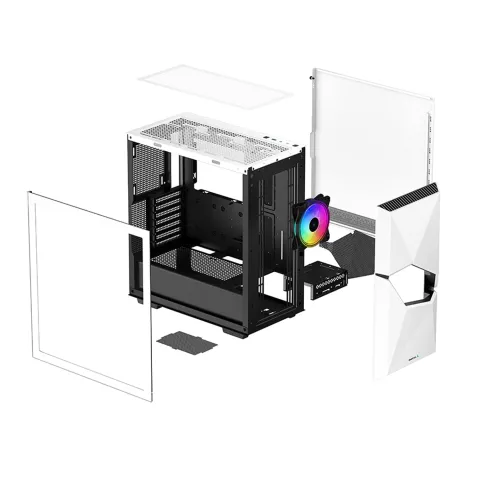 کیس دیپ کول CYCLOPS White - تصویر ۲
