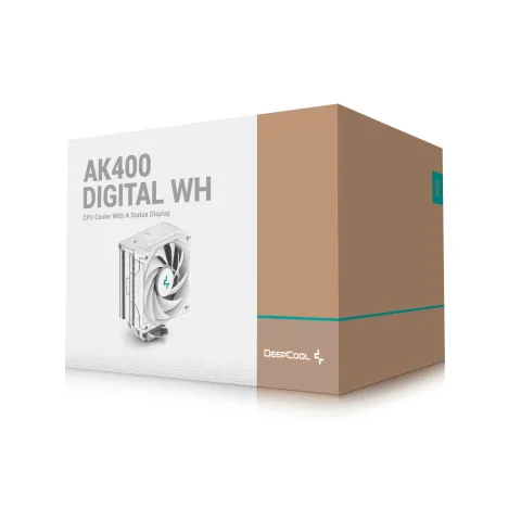 خنک کننده پردازنده دیپ کول AK400 DIGITAL White - تصویر ۹
