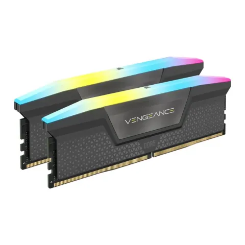 رم کورسیر Corsair Vengeance RGB 64GB(2x32) 5600MT/s CL40 DDR5 EXPO - تصویر ۳