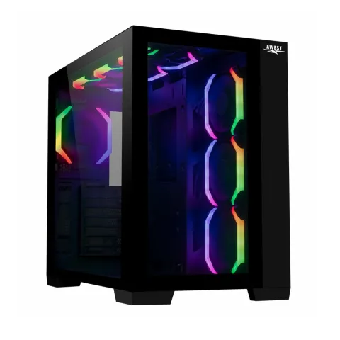 کیس اوست AWEST AQ14 BLACK - تصویر ۲