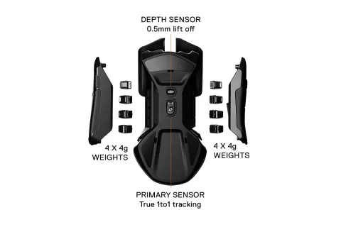 موس گیمینگ استیل سریز RIVAL 600 - تصویر ۳