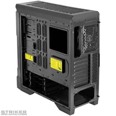 کیس گیمینگ گرین STRIKER - تصویر ۳