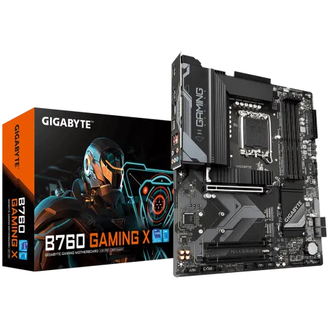 مادربرد گیگابایت  B760 GAMING X DDR5 (فروش به‌صورت باندل CPU) - تصویر ۲