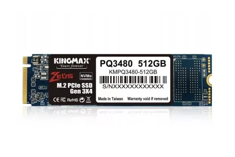 اس اس دی کینگ مکس Kingmax PQ3480 NVMe M.2 ظرفیت 512 گیگابایت - تصویر ۲