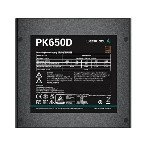 پاور دیپ کول Deepcool PK650D Bronze - تصویر ۵