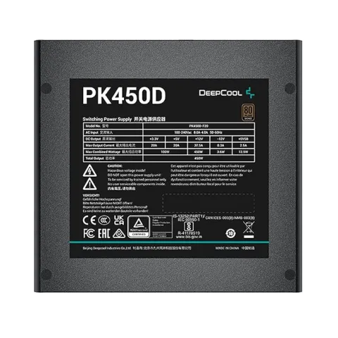 پاور دیپ کول Deepcool PK450D BRONZE - تصویر ۴