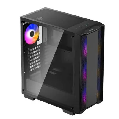 کیس دیپ کول CC560 BLACK ARGB - تصویر ۲