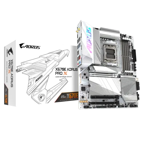 مادربرد گیگابایت مدل GIGABYTE AORUS X670E PRO X ( فروش به صورت باندل CPU) - تصویر ۲