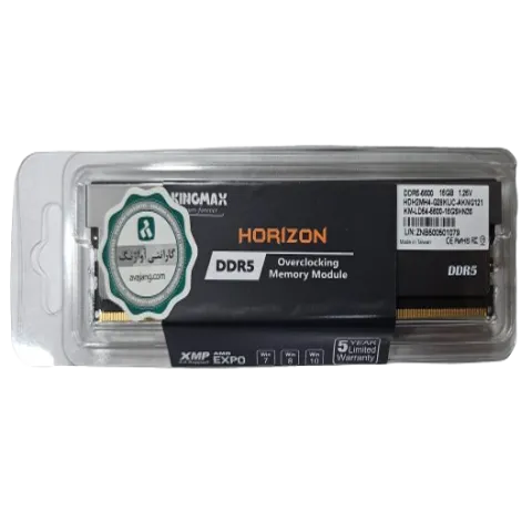 رم کینگ مکس KINGMAX HORIZON 16GB 5600MT/s CL36 SINGLE - تصویر ۲