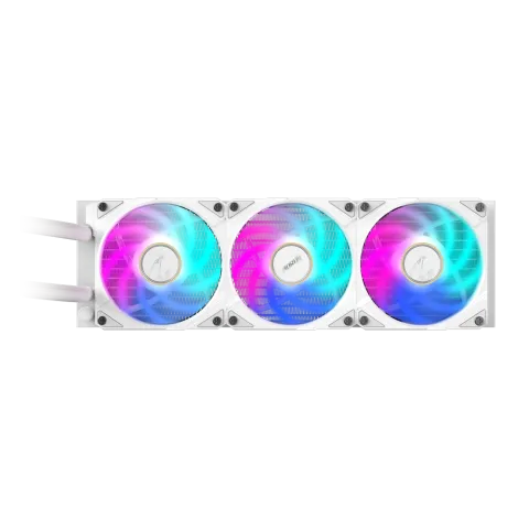 خنک کننده مایع پردازنده گیگابایت AORUS WATERFORCE X II 360 ICE WHITE - تصویر ۳