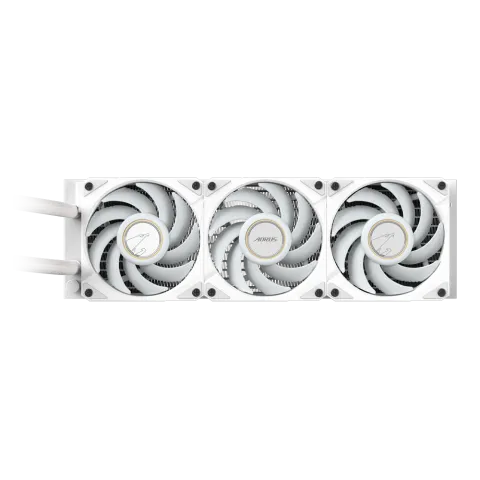 خنک کننده مایع پردازنده گیگابایت AORUS WATERFORCE X II 360 ICE WHITE - تصویر ۴