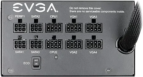 پاور ایی وی جی ای EVGA 850GQ 850W GOLD SEMI-MODULAR - تصویر ۳