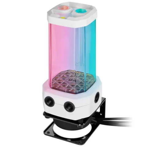 خنک کننده سیکل باز کورسیر HYDRO X SERIES iCUE XH305i WHITE RGB PRO - تصویر ۵