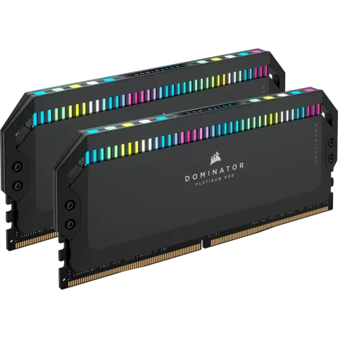 رم کورسیر CORSAIR DOMINATOR PLATINUM 2*32 = 64GB 6000MT/s - تصویر ۲
