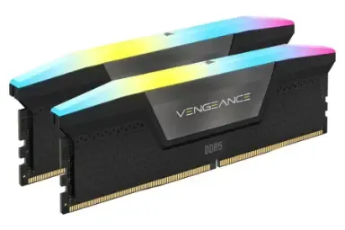 رم کورسیر CORSAIR VENGEANCE RGB 2x16=32GB 6000MT/s - تصویر ۲