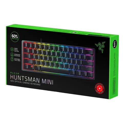 کیبورد ریزر RAZER Huntsman Mini - Red SWITCH - تصویر ۲