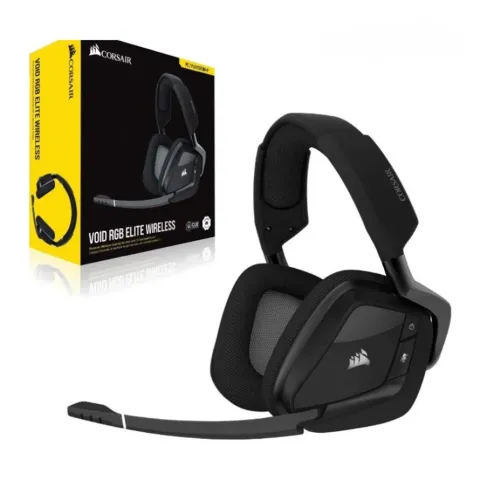 هدست وایرلس کورسیر CORSAIR VOID ELITE WIRELESS BLACK - تصویر ۲