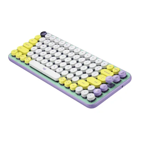 کیبورد بیسیم لاجیتک POP KEYS MECHANICAL MINT - تصویر ۲