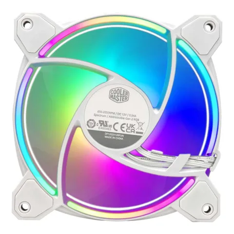 فن کیس کولرمستر MasterFan MF120 HALO² White Edition - تصویر ۲