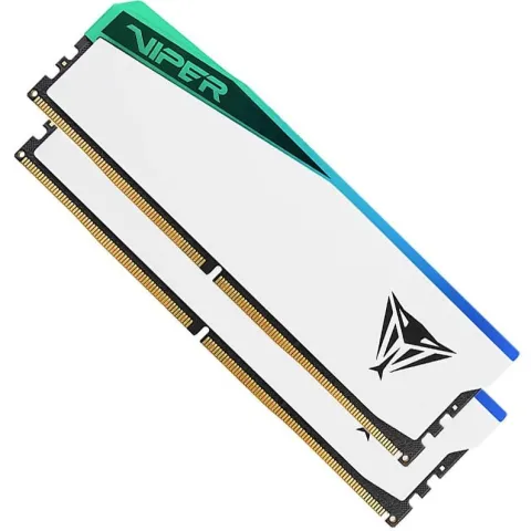 رم پاتریوت PATRIOT VIPER ELITE 5 RGB 2*32=64GB 6200MT/s WHITE - تصویر ۳