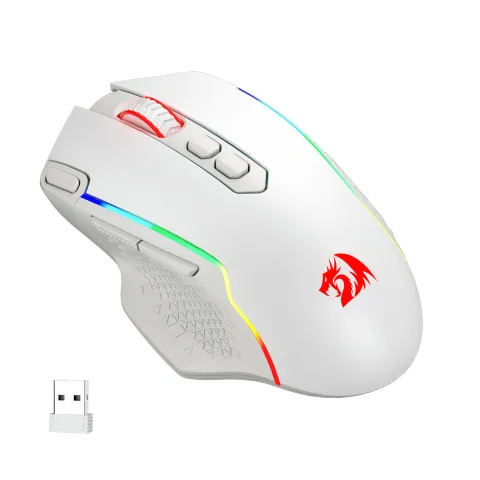 موس گیمینگ ردراگون M810 PRO TAIPAN WHITE - تصویر ۲