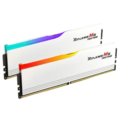 رم جی اسکیل Ripjaws M5 Neo RGB White 32 GB (2 x 16 GB) DDR5 6000 MHz CL36 - تصویر ۲
