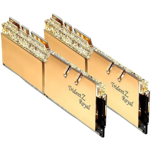 رم جی اسکیل Trident Z RGB ROYAL 2*8=16GB 3600MHz CL18 Gold - تصویر ۲