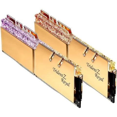 رم جی اسکیل Trident Z RGB ROYAL 2*8=16GB 3600MHz CL18 Gold - تصویر ۳