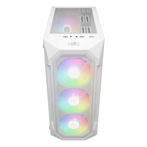 کیس گیم دیاس GAMDIAS AURA GC1 WHITE GAMING CASE - تصویر ۳