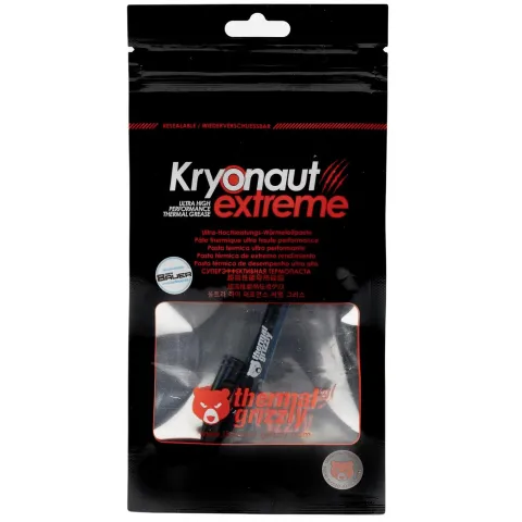 خمیر سیلیکون 2 گرمی ترمال گریزلی Kryonaut Extreme - تصویر ۲