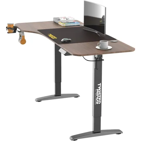 میز گیمینگ تویستد مایندز T-Shaped Electric Gaming Desk - تصویر ۳
