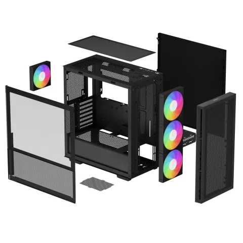 کیس دیپ کول CH560 Black - تصویر ۵