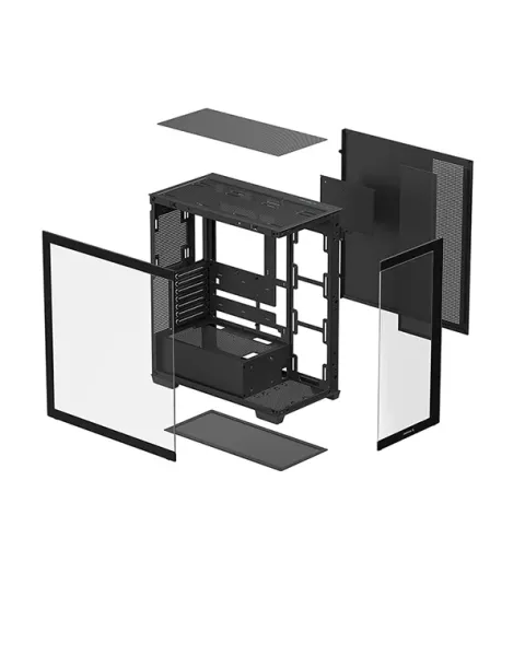 کیس دیپ کول CG580 BLACK - تصویر ۴