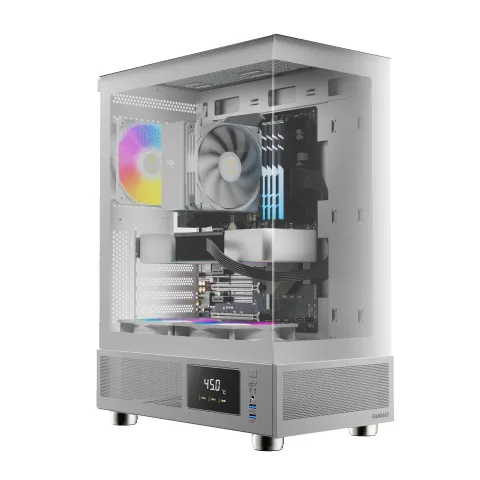 کیس گیم دیاس GAMDIAS ATLAS E1 WHITE GAMING CASE - تصویر ۵