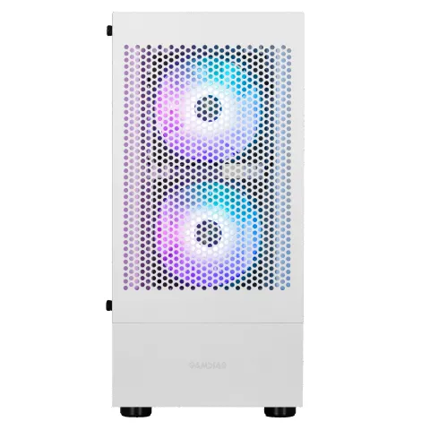 کیس گیم دیاس GAMDIAS TALOS E3 MESH WHITE GAMING CASE - تصویر ۲