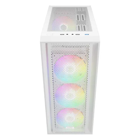 کیس گیم دیاس GAMDIAS AURA GC2 ELITE WHITE V2 ARGB GAMING CASE - تصویر ۳